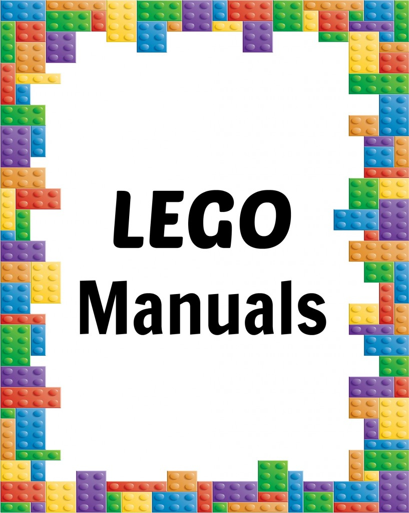 How To Organize Lego Manuals (+ Free Lego Printables!) - Free Printable Lego Instructions