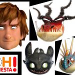 Httyd 2: Free Printable Masks. | Oh My Fiesta! In English   Dragon Mask Printable Free