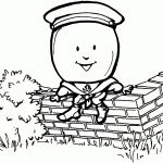 Humpty Dumpty Coloring Pages To Download And Print For Free   Free Printable Mother Goose Nursery Rhymes