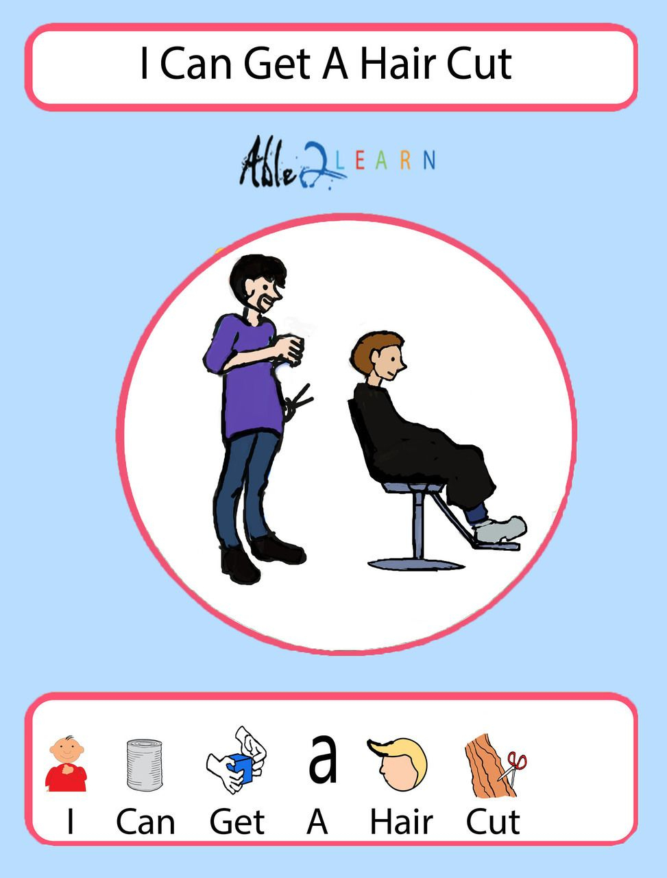 I Can Get A Haircut Boys Version: Social Story: Pages 12 | Autism - Free Printable Social Stories For Kids