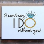 I Can T Say I Do Without You Free Printable | Free Printable   I Can T Say I Do Without You Free Printable