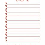 I So Need This! ~ Things To Do Template Pdf | Free Printable To Do   Free Printable To Do Lists To Get Organized