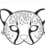 Ideas For A Natural African Safari Theme Party | Cheetah Birthday   Giraffe Mask Template Printable Free