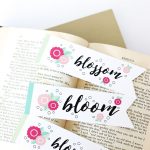If You're Like Me And Still Like To Read Actual Books, You'll Love   Free Printable Spring Bookmarks