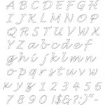 Image Result For Fancy Alphabet Letters Templates | Alphabets   Free Printable Fancy Number Stencils