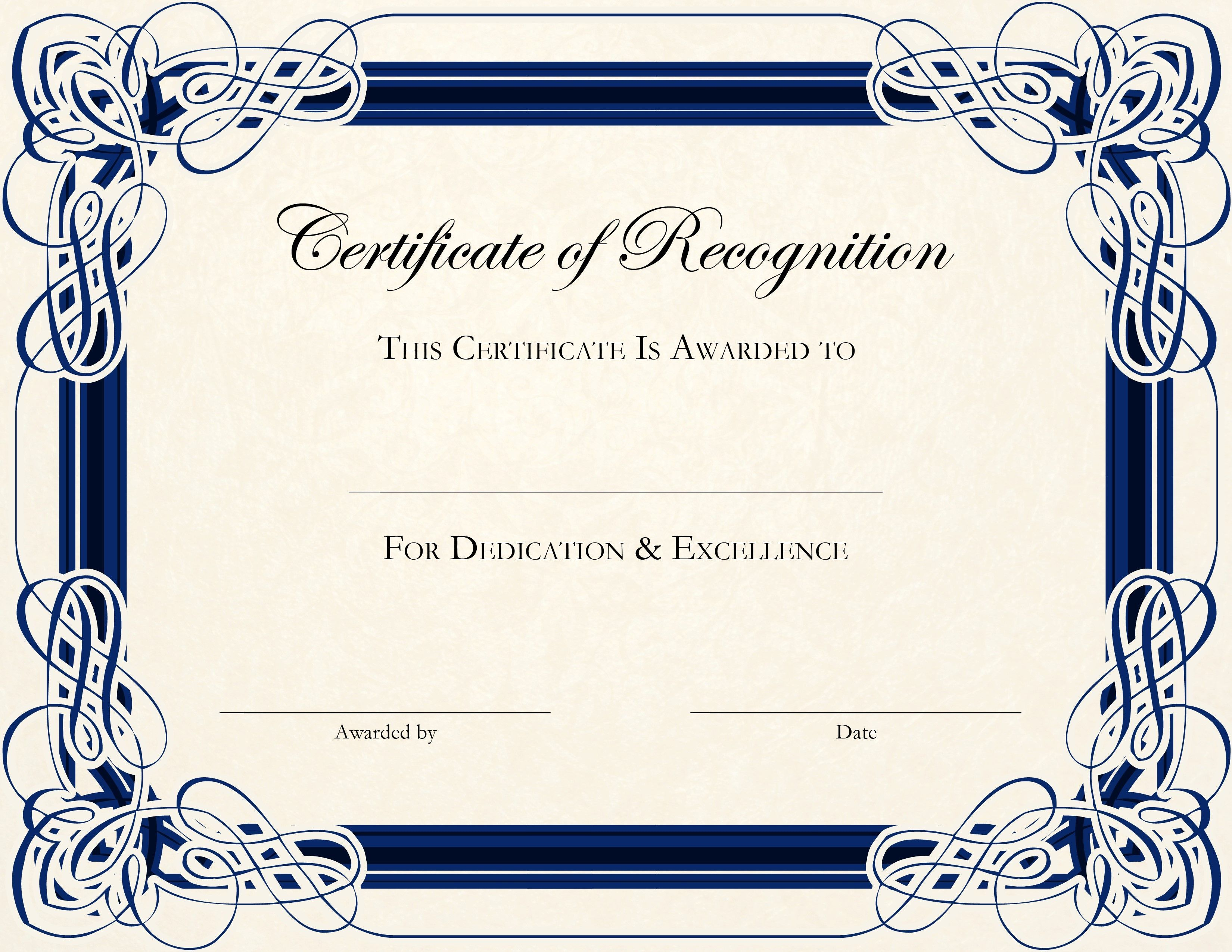 Image Result For Free Printable Award Certificate Template | Work - Free Printable Awards