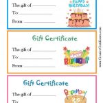 Inspirational Free Printable Coupon Templates | Best Template Pics   Free Printable Blank Birthday Coupons