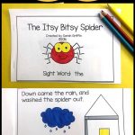 Itsy Bitsy Spider | Printable Decodable Book | Sight Word Reader   Free Printable Decodable Books For Kindergarten