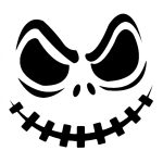 Jack Skellington Pumpkin | Cricut Cutter Ideas | Halloween, Pumpkin   Small Pumpkin Stencils Free Printable