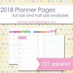 Justlorri@gmail | Pumpkingirl Designs   Free Printable 5.5 X8 5 Planner Pages