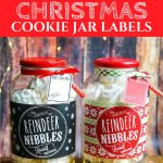 Kara's Party Ideas Free Printable Christmas Cookie Jar Labels   Free Printable Jar Labels Christmas