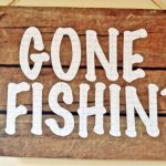 Kara's Party Ideas Gone Fishin' Fisherman Boy Birthday Party In Free   Free Printable Gone Fishing Sign