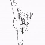 Karate Coloring Pages For Kids | Pose References | Pinterest | Free   Free Printable Karate Coloring Pages