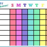 Kids Chore List Template. Printable. Daily Chore List Template   Free Editable Printable Chore Charts