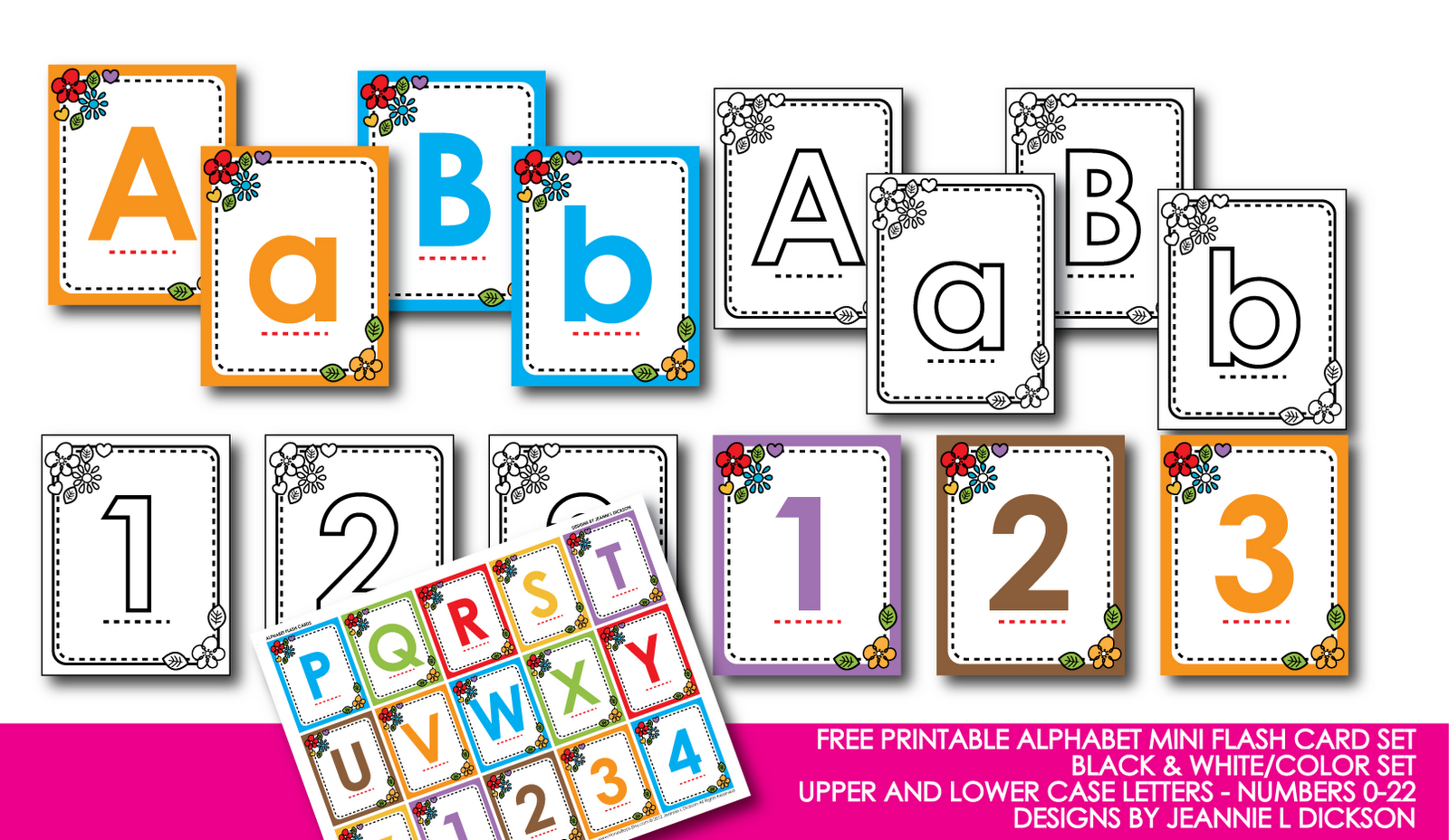 Kindergarten Alphabet Cards | Free Printable Alphabet Mini Flash - Free Printable Abc Flashcards With Pictures
