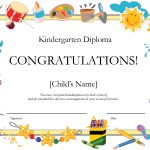 Kindergarten Graduation Certificate | Free Printable Kindergarten   Free Printable School Certificates Templates