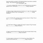 Kinetic And Potential Energy Worksheet Answers | Lostranquillos   Free Printable Worksheets On Potential And Kinetic Energy