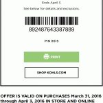 Kohl's Coupon: 15% Off Your Kohl's Store Purchase | Kohl's Coupons   Free Printable Footlocker Coupons