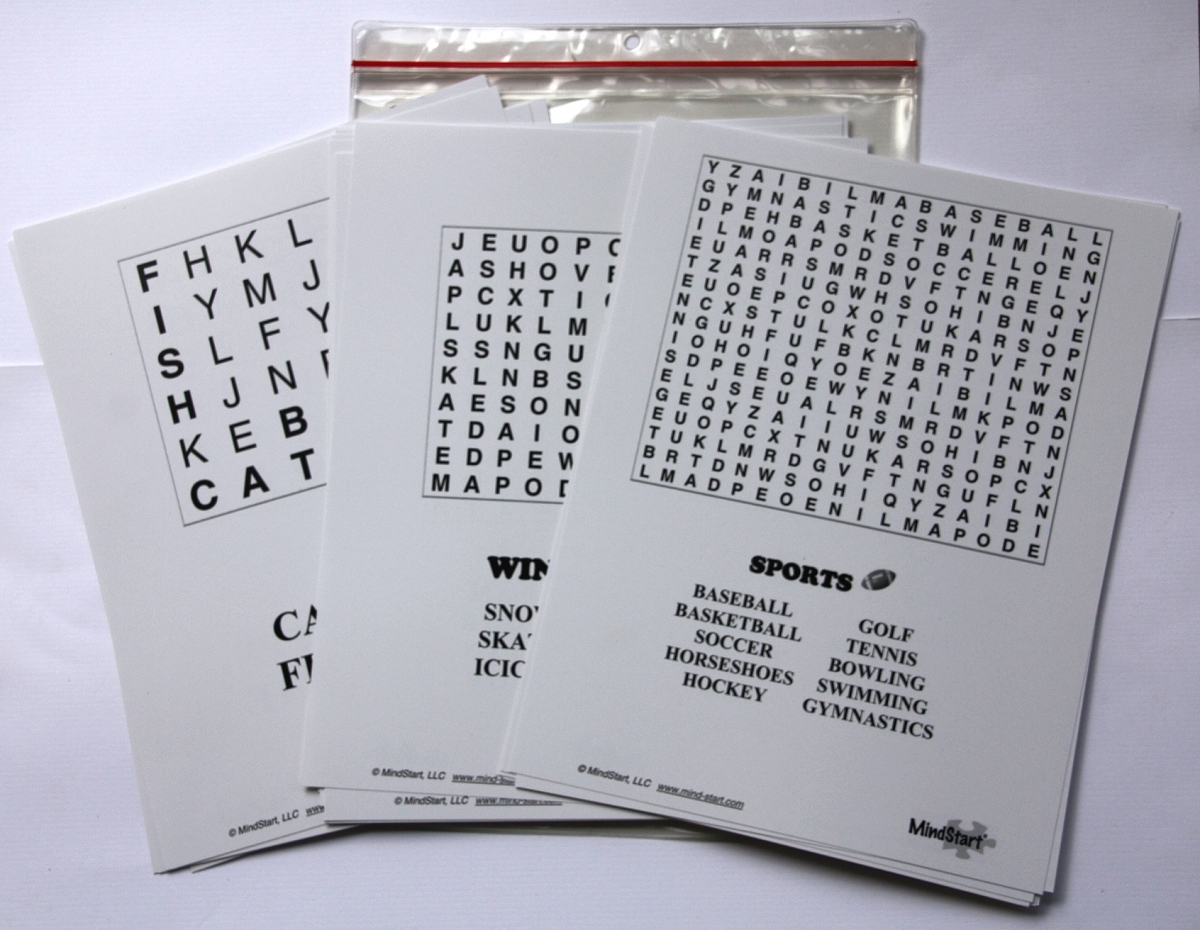 Large Print Word Search Games For Memory &amp;amp; Brain Of Seniors &amp;amp; Dementia - Free Large Printable Word Searches