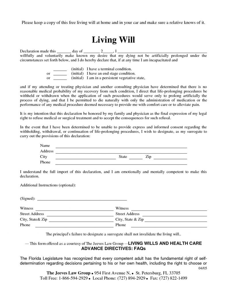 Last Will And Testament Form California Pdf Elegant Free Will Forms - Living Will Forms Free Printable