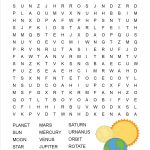 Latest Free Printable Word Searches For Kids | Chart And Template World   Free Printable Sud