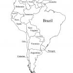 Latin America Printable Blank Map South Brazil Maps Of Within And   Free Printable Map Of Brazil