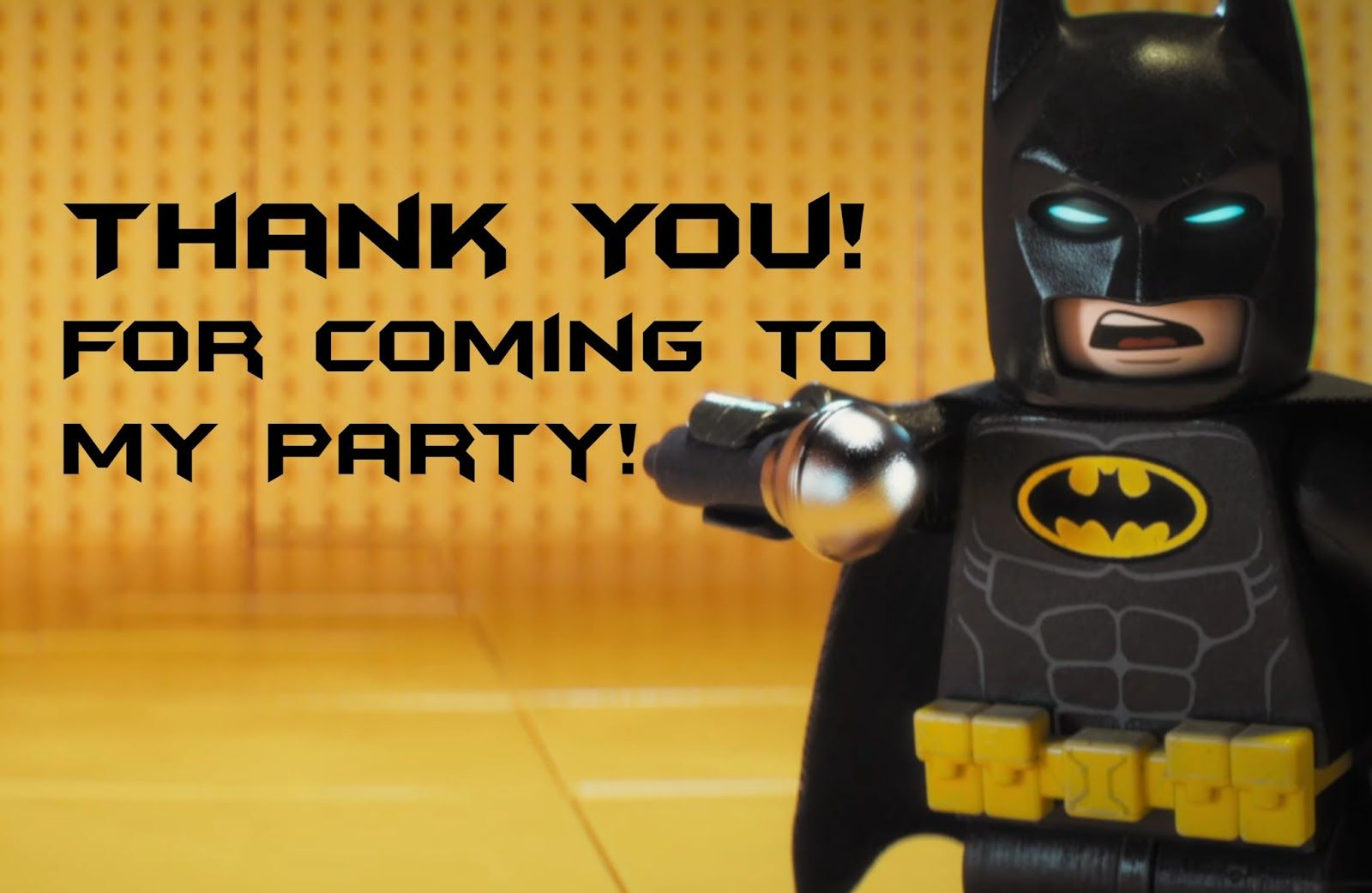 Lego Batman Thank You Cards | Lego Batman-Super Heros Printables - Lego Batman Invitations Free Printable