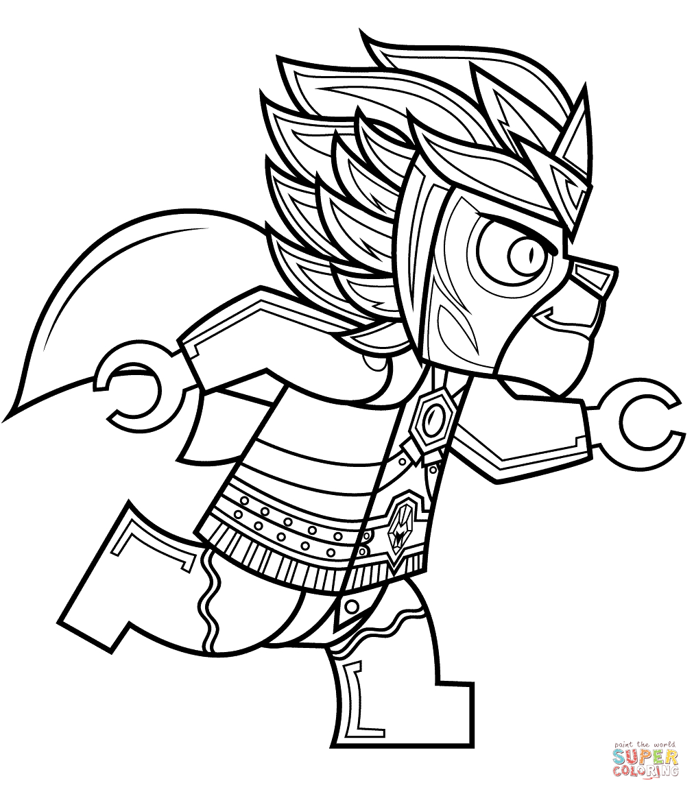 Lego Chima Laval Coloring Page | Free Printable Coloring Pages - Free Printable Lego Chima Coloring Pages