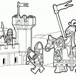 Lego Duplo Knights Coloring Page For Kids, Printable Free. Lego   Free Printable Pictures Of Knights