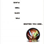 Lego Star Wars Free Printable Birthday Party Invitation. Doing This   Star Wars Invitations Free Printable