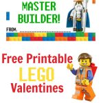 Lego Valentine Cards   Free Printable | It Is A Keeper   Free Printable Lego Star Wars Valentines
