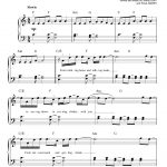 Let It Go Piano Sheet Musicjames Bay   Easy Piano   Frozen Piano Sheet Music Free Printable