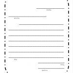 Letter Writing Template Printable | Free Letter Templates For Word   Free Printable Letter Writing Templates