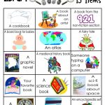 Library Activities | Reading | Library Scavenger Hunts, Library   Free Printable Pre K Reading Books