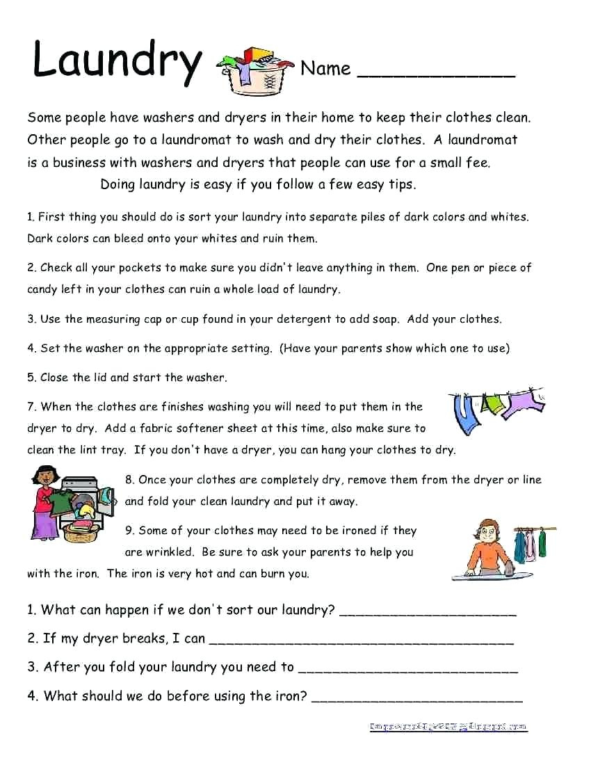 Life Skills Worksheets – Karyaqq.club - Free Printable Life Skills Worksheets For Adults