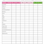 List Down Your Weekly Expenses With This Free Printable Weekly   Household Budget Template Free Printable