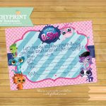 Littlest Pet Shop Birthday Invitations | Birthdaybuzz   Littlest Pet Shop Invitations Printable Free