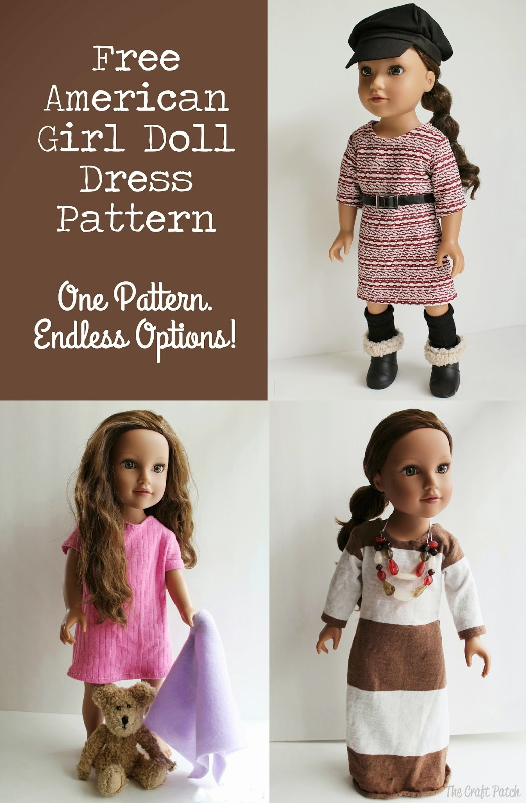 Living A Doll&amp;#039;s Life : Free Patterns - American Girl Clothes Patterns Free Printable