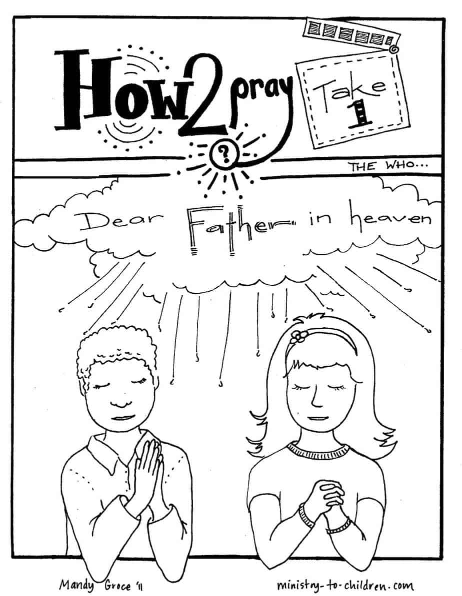 Lord&amp;#039;s Prayer Coloring Pages - Free Printable Lord&amp;amp;#039;s Prayer Coloring Pages
