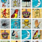 Loteria   Collage Sheet   Vintage Loteria Cards, Mexican Bingo, Day   Free Printable Loteria Game