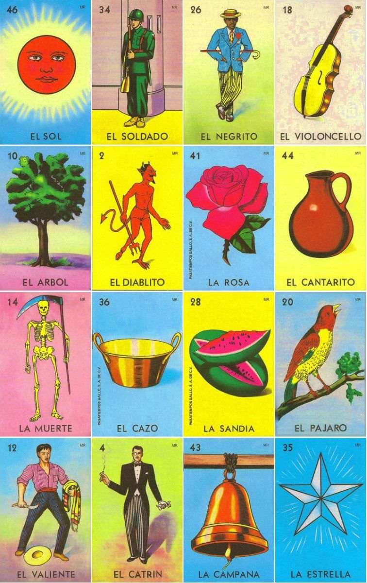 Loteria Mexicana Tradicional | Printable | Mexican Art, Mexico Art - Free Printable Loteria Game
