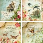 Lots Of Free Beautiful Vintage Printable Sheets. | Flowers In Free   Free Printable Decoupage Flowers