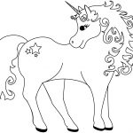 Lovely Unicorn Coloring Page | Free Printable Coloring Pages   Free Printable Unicorn Coloring Pages