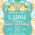 Luau Birthday Clipart Collection   Hawaiian Party Invitations Free Printable