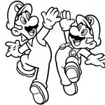 Luigi And Mario Coloring Page | Free Printable Coloring Pages   Mario Coloring Pages Free Printable