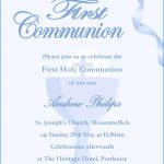 Luxury First Communion Invitation Cards – Sarokapro   Free Printable 1St Communion Invitations