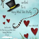 Mad Hatters Tea Party Invitation Template Free | Tea Party In 2019   Mad Hatter Tea Party Invitations Free Printable