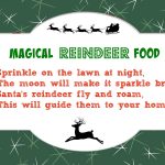 Magical Reindeer Food Recipe + Free Printable Poem Tag | Mama Cheaps   Reindeer Food Poem Free Printable