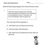 Main Idea And Supporting Details Worksheets | Read & Write   Free Printable Main Idea Worksheets