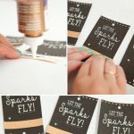 Make These Adorable Wedding Sparkler Tags + Sign For Free! | Kiera's   Free Printable Wedding Sparkler Sign
